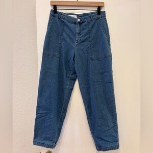 Zara Women’s Classic 100% cotton Denim ankle length Jeans Sz 4